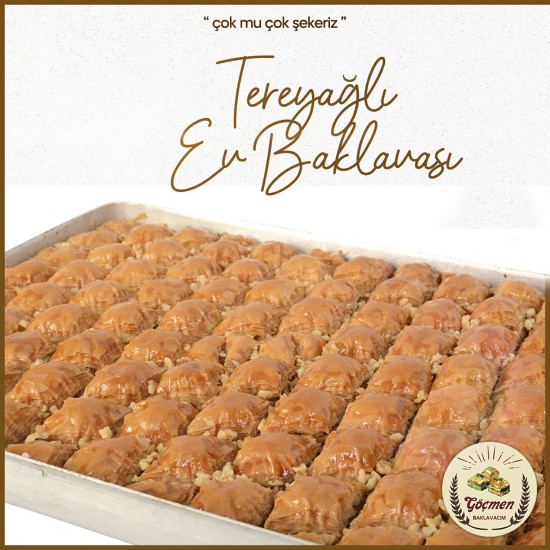 Tereyağlı Ev Baklavası Tepsi